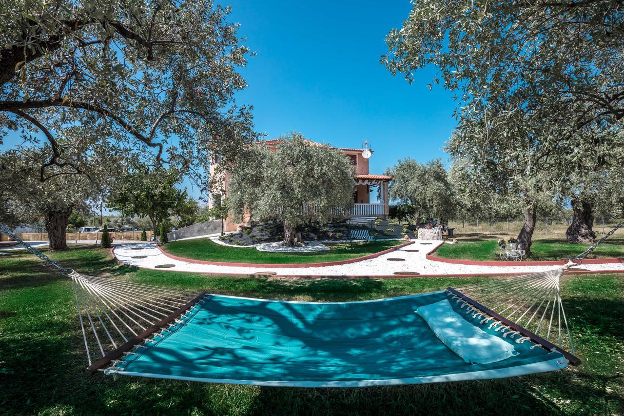 Fokas Luxury Villa Prínos Exterior foto